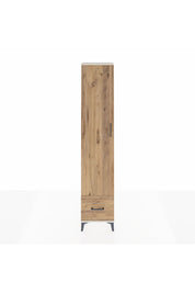 Arges Dolap 5 Raflı Tek Çekmeceli Tek Kapaklı 44x30x221 Aytaşı-Çam