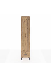 Arges Dolap 5 Raflı Tek Çekmeceli Tek Kapaklı 44x30x221 Çam-Çam