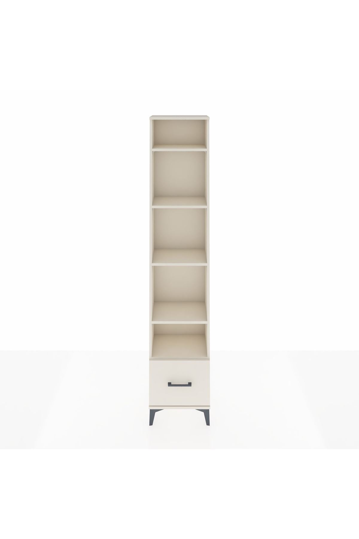 Arges Dolap 5 Raflı Tek Çekmeceli 44x30x221 Aytaşı-Aytaşı