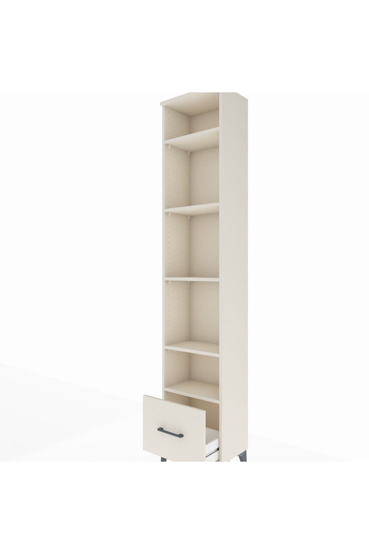 Arges Dolap 5 Raflı Tek Çekmeceli 44x30x221 Aytaşı-Aytaşı