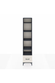 Arges Dolap 5 Raflı Tek Çekmeceli 44x30x221 Antrasit-Aytaşı