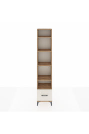 Arges Dolap 5 Raflı Tek Çekmeceli 44x30x221 Çam-Aytaşı