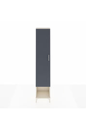 Arges Dolap 2 Raflı Tek Kapaklı Tek Askılı 44x30x221 Aytaşı-Antrasit