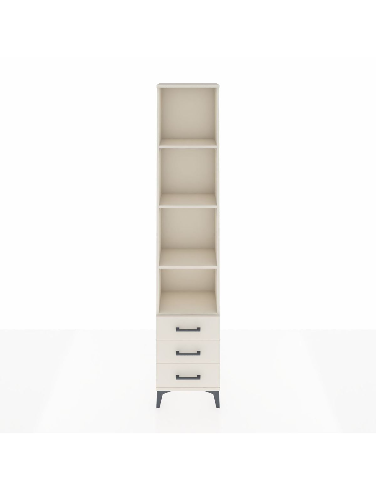 Arges Dolap 4 Raflı 3 Çekmeceli 44x30x221 Aytaşı-Aytaşı