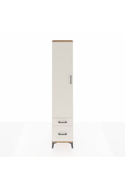 Arges Dolap 2 Raflı 2 Çekmeceli Tek Askılı 44x30x221 Çam-Aytaşı