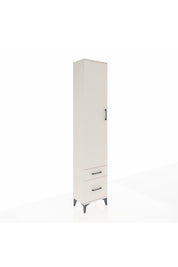 Arges Dolap 4 Raflı 2 Çekmeceli Tek Kapaklı 44x30x221 - S28M019V1A