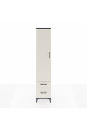 Arges Dolap 4 Raflı 2 Çekmeceli Tek Kapaklı 44x30x221 - S28M019V4A
