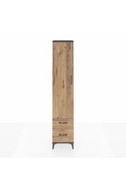 Arges Dolap 4 Raflı 2 Çekmeceli Tek Kapaklı 44x30x221 - S28M019V6A