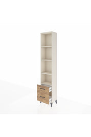 Arges Dolap 4 Raflı 2 Çekmeceli 44x30x221 Aytaşı-Çam