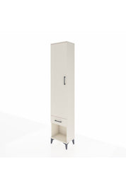 Arges Dolap 2 Raflı Tek Çekmeceli Tek Askılı 44x30x221 Aytaşı-Aytaşı