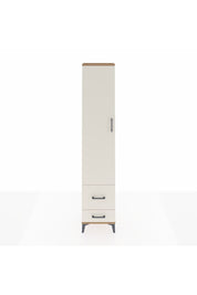 Arges Dolap 2 Raflı 2 Çekmeceli Tek Askılı 44x30x221 Çam-Aytaşı