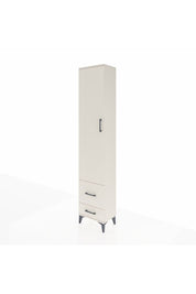 Arges Dolap 4 Raflı 2 Çekmeceli Tek Kapaklı 44x30x221 Aytaşı-Aytaşı