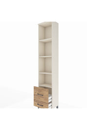 Arges Dolap 4 Raflı 2 Çekmeceli 44x30x221 Aytaşı-Çam