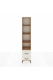 Arges Dolap 4 Raflı 2 Çekmeceli 44x30x221 Çam-Aytaşı