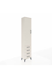 Arges Dolap 4 Raflı 4 Çekmeceli Tek Kapaklı 44x30x221 Aytaşı-Aytaşı