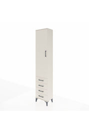 Arges Dolap 4 Raflı 4 Çekmeceli Tek Kapaklı 44x30x221 Aytaşı-Aytaşı