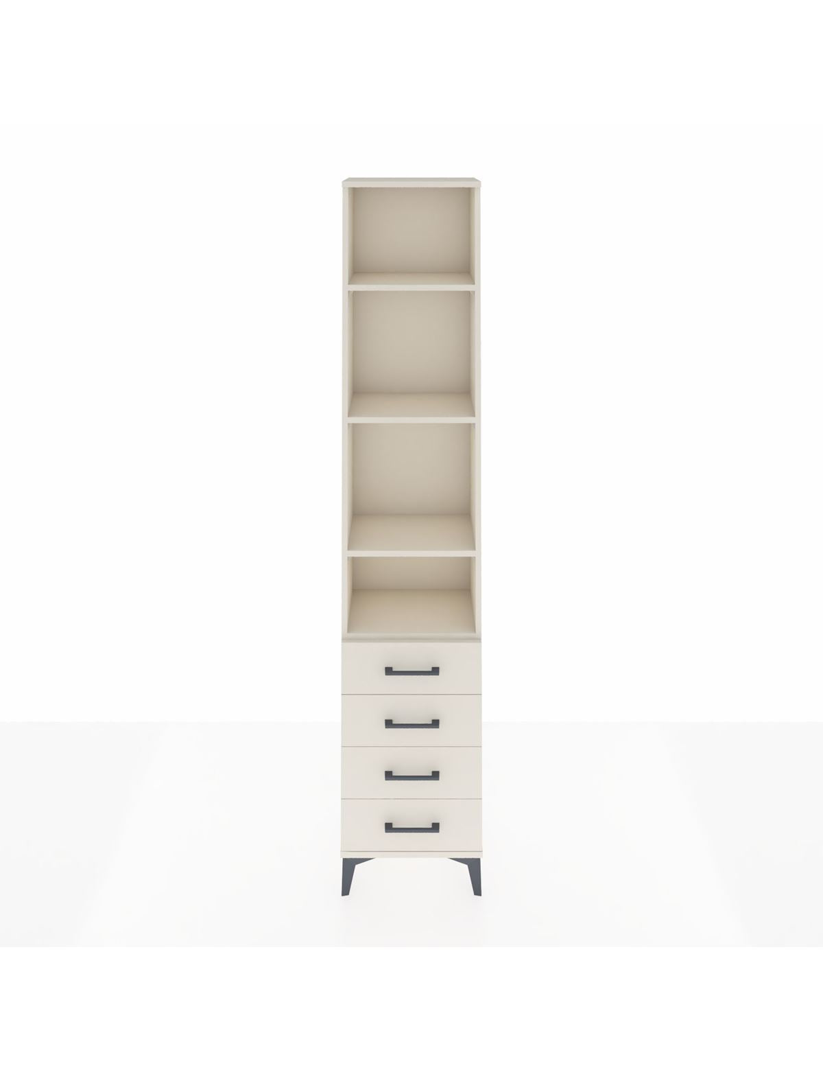 Arges Dolap 4 Raflı 4 Çekmeceli 44x30x221 Aytaşı-Aytaşı