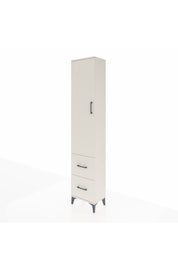 Arges Dolap 2 Raflı 2 Çekmeceli Tek Askılı 44x30x221 Aytaşı-Aytaşı