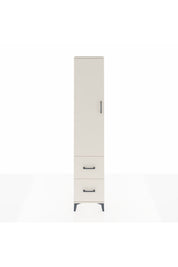 Arges Dolap 4 Raflı 2 Çekmeceli Tek Kapaklı 44x30x221 Aytaşı-Aytaşı