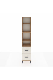 Arges Dolap 4 Raflı 2 Çekmeceli 44x30x221 Çam-Aytaşı