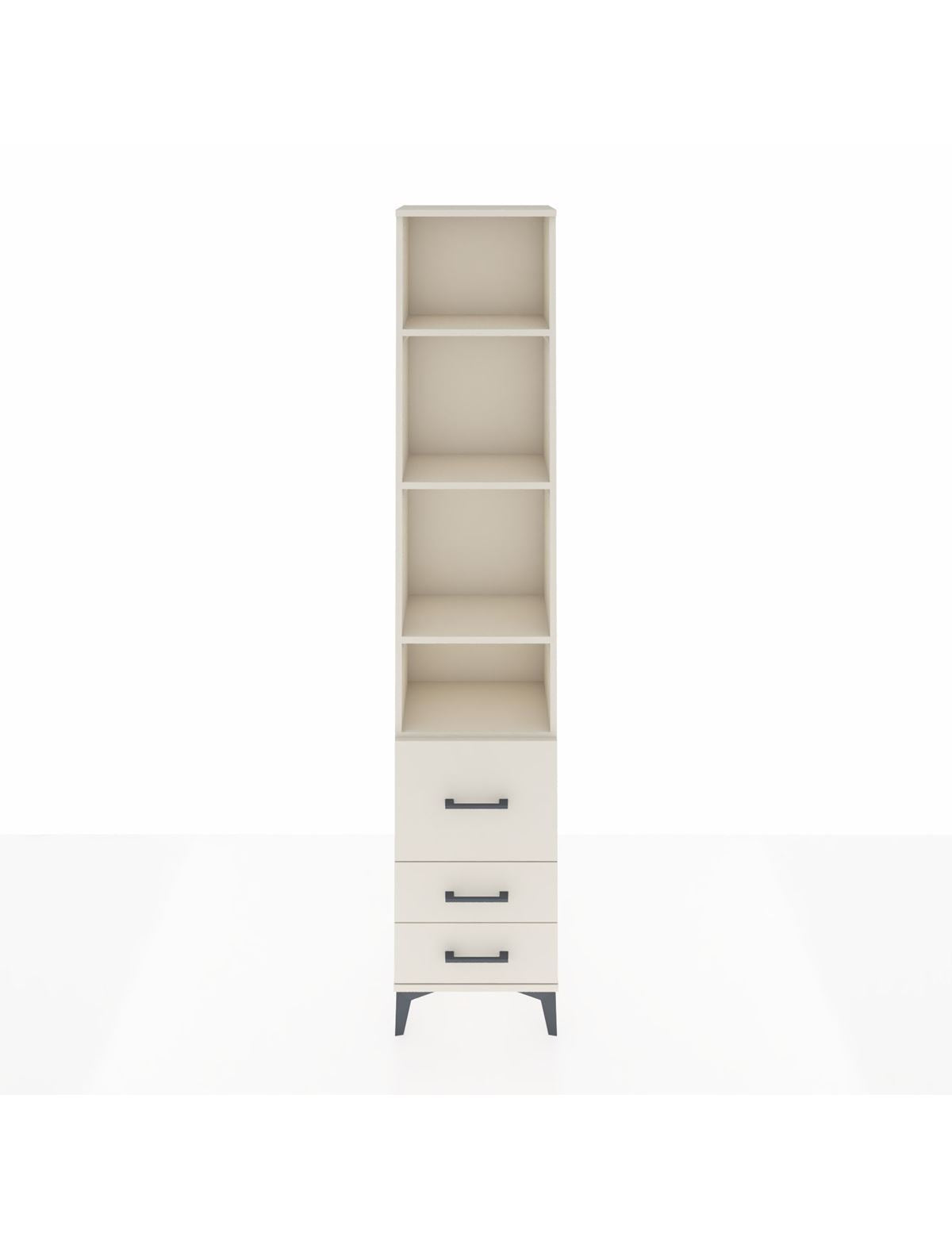 Arges Dolap 4 Raflı 3 Çekmeceli 44x30x221 Aytaşı-Aytaşı