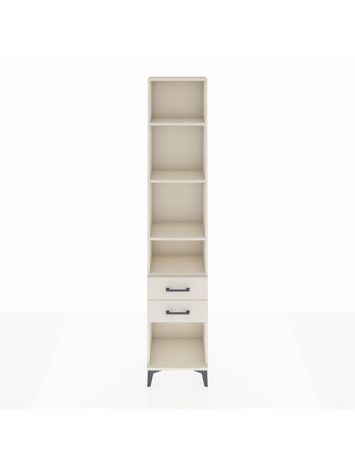 Arges Dolap 4 Raflı 2 Çekmeceli 44x30x221 Aytaşı-Aytaşı