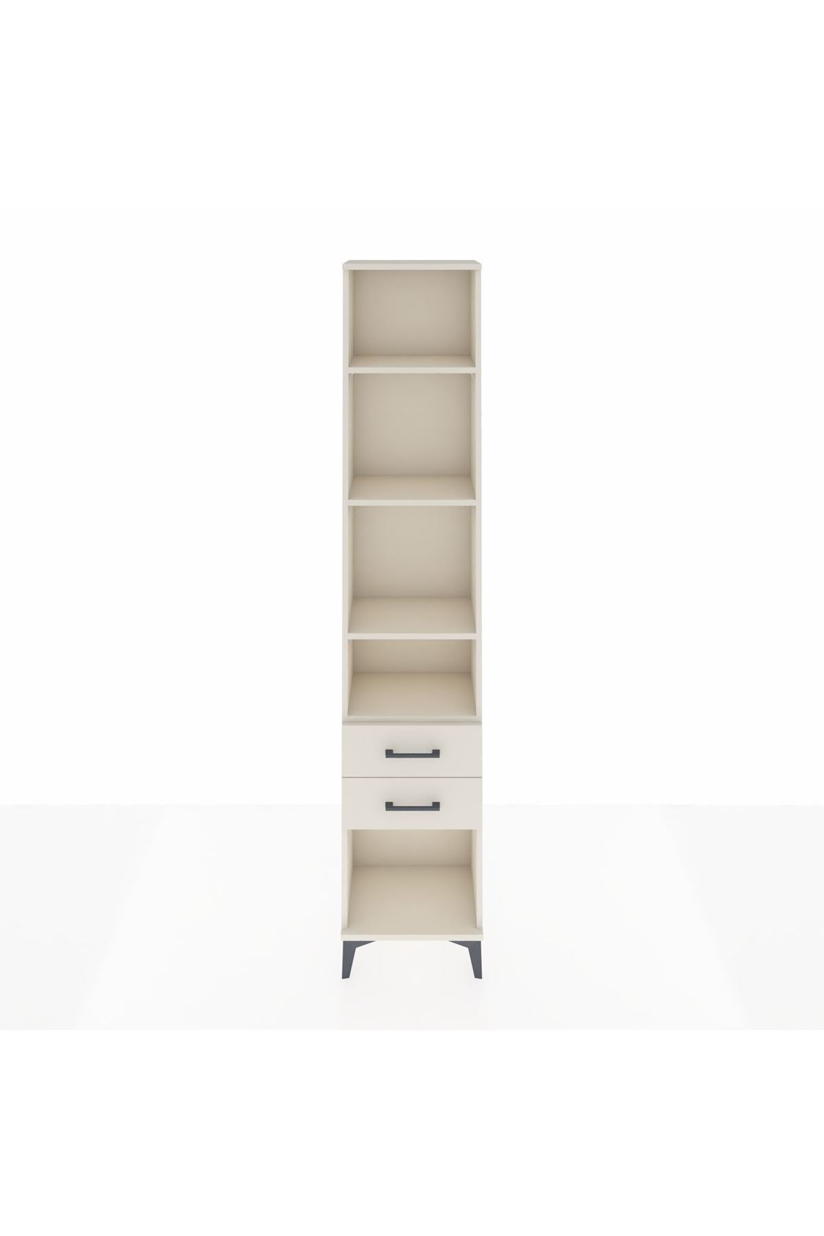 Arges Dolap 4 Raflı 2 Çekmeceli 44x30x221 Aytaşı-Aytaşı