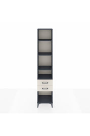 Arges Dolap 4 Raflı 2 Çekmeceli 44x30x221 Antrasit-Aytaşı