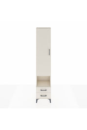 Arges Dolap 3 Raflı 2 Çekmeceli Tek Askılı 44x30x221 Aytaşı-Aytaşı