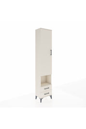 Arges Dolap 3 Raflı 2 Çekmeceli Tek Askılı 44x30x221 Aytaşı-Aytaşı