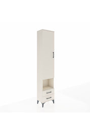 Arges Dolap 5 Raflı 2 Çekmeceli Tek Kapaklı 44x30x221 Aytaşı-Aytaşı