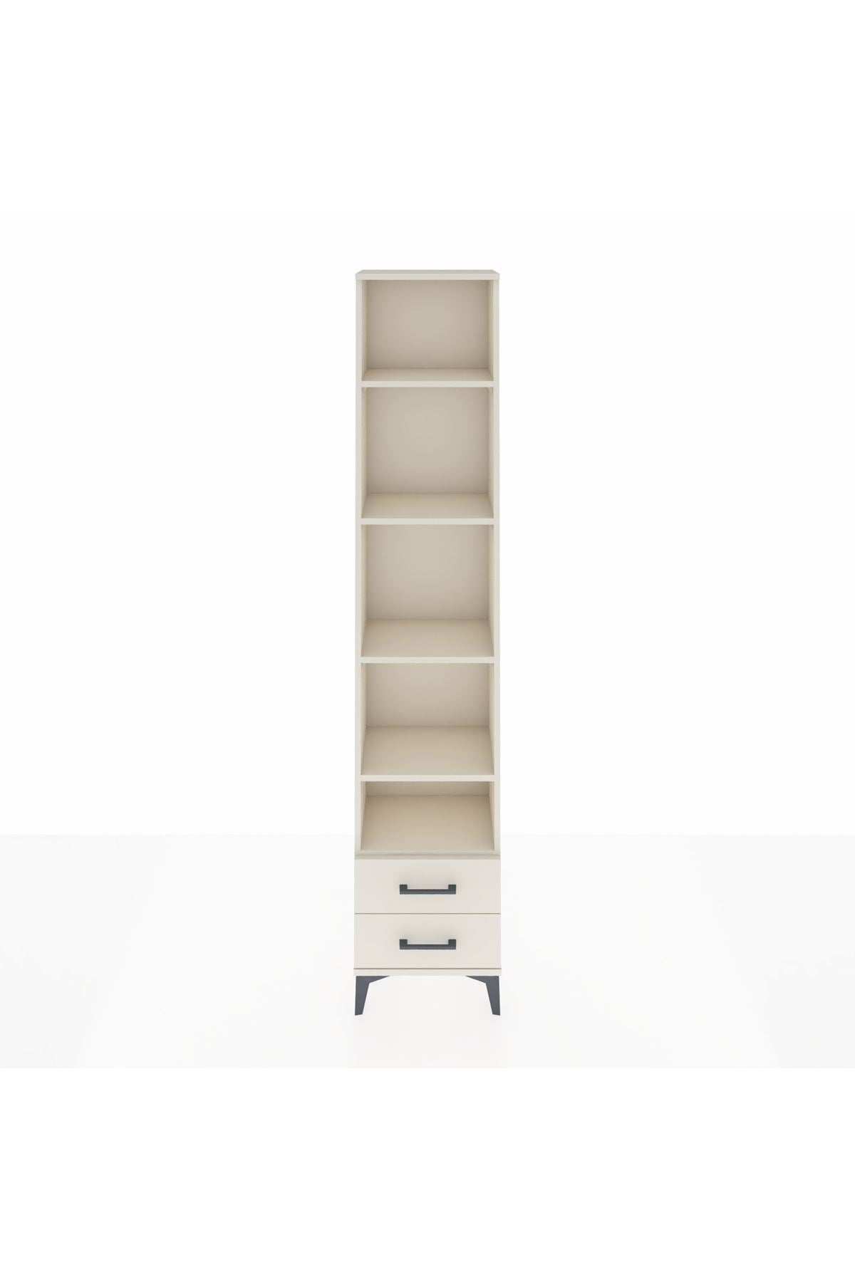 Arges Dolap 5 Raflı 2 Çekmeceli 44x30x221 Aytaşı-Aytaşı