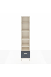 Arges Dolap 5 Raflı 2 Çekmeceli 44x30x221 Aytaşı-Antrasit