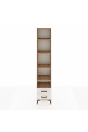 Arges Dolap 5 Raflı 2 Çekmeceli 44x30x221 Çam-Aytaşı