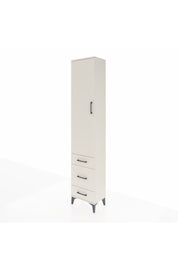 Arges Dolap 4 Raflı 3 Çekmeceli Tek Kapaklı 44x30x221 Aytaşı-Aytaşı