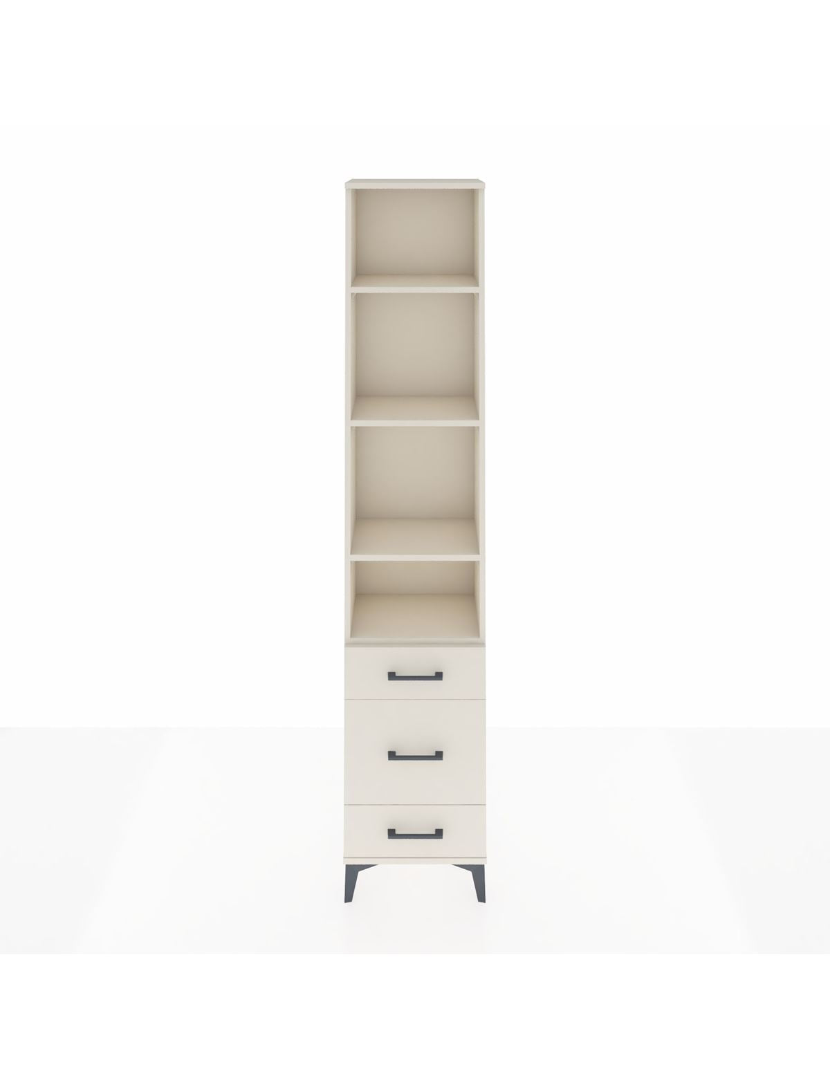 Arges Dolap 4 Raflı 3 Çekmeceli 44x30x221 Aytaşı-Aytaşı