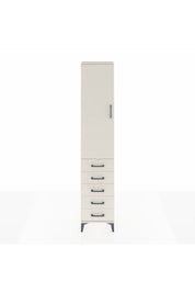 Arges Dolap 2 Raflı 5 Çekmeceli Tek Askılı 44x30x221 Aytaşı-Aytaşı