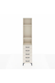 Arges Dolap 3 Raflı 5 Çekmeceli 44x30x221 Aytaşı-Aytaşı