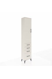 Arges Dolap 3 Raflı 4 Çekmeceli Tek Kapaklı 44x30x221 Aytaşı-Aytaşı