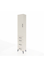 Arges Dolap 2 Raflı 4 Çekmeceli Tek Askılı 44x30x221 Aytaşı-Aytaşı