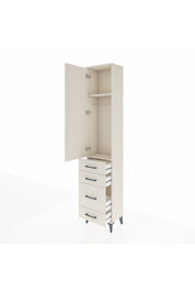 Arges Dolap 2 Raflı 4 Çekmeceli Tek Askılı 44x30x221 Aytaşı-Aytaşı