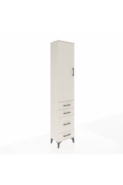 Arges Dolap 3 Raflı 4 Çekmeceli Tek Kapaklı 44x30x221 Aytaşı-Aytaşı