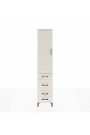 Arges Dolap 2 Raflı 4 Çekmeceli Tek Askılı 44x30x221 Aytaşı-Aytaşı