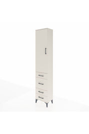 Arges Dolap 2 Raflı 4 Çekmeceli Tek Askılı 44x30x221 Aytaşı-Aytaşı