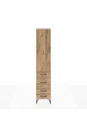 Arges Dolap 2 Raflı 4 Çekmeceli Tek Askılı 44x30x221 Aytaşı-Çam