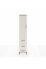 Arges Dolap 2 Raflı 3 Çekmeceli Tek Askılı 44x30x221 Çam-Aytaşı