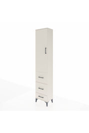 Arges Dolap 3 Raflı 3 Çekmeceli Tek Kapaklı 44x30x221 Aytaşı-Aytaşı