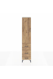 Arges Dolap 3 Raflı 3 Çekmeceli Tek Kapaklı 44x30x221 Aytaşı-Çam