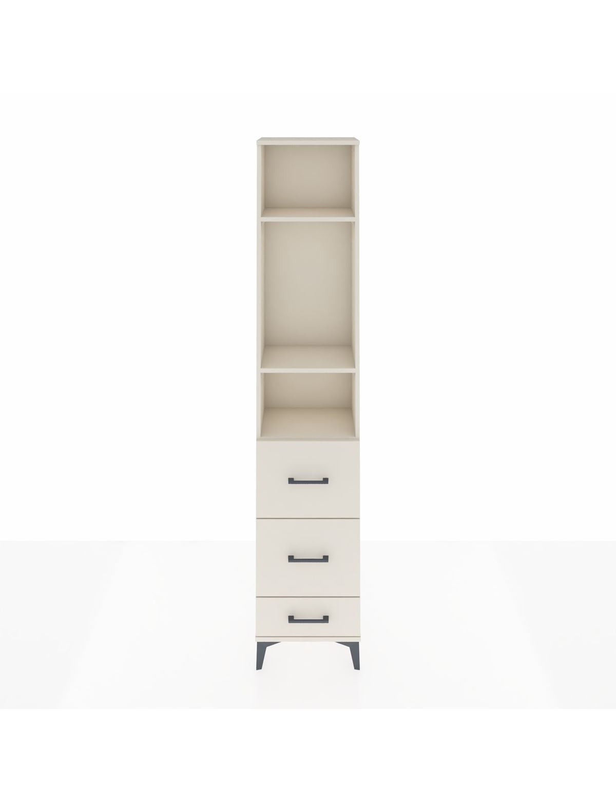 Arges Dolap 3 Raflı 3 Çekmeceli 44x30x221 Aytaşı-Aytaşı