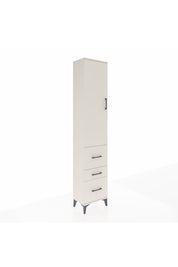 Arges Dolap 3 Raflı 3 Çekmeceli Tek Kapaklı 44x30x221 Aytaşı-Aytaşı